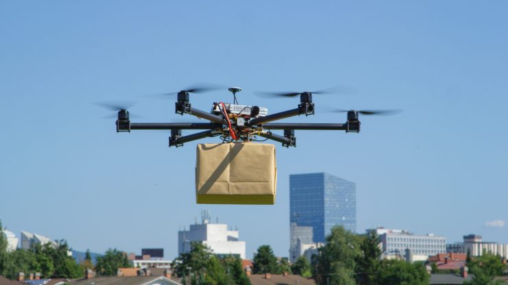 Drone Delivery Self Email Delivery 3