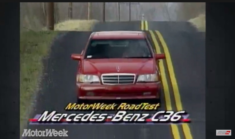 Sport Sedan 90s Style: This Motorweek Review Of The 1995 Mercedes-Benz C36 AMG Is A Neat Slice Of History